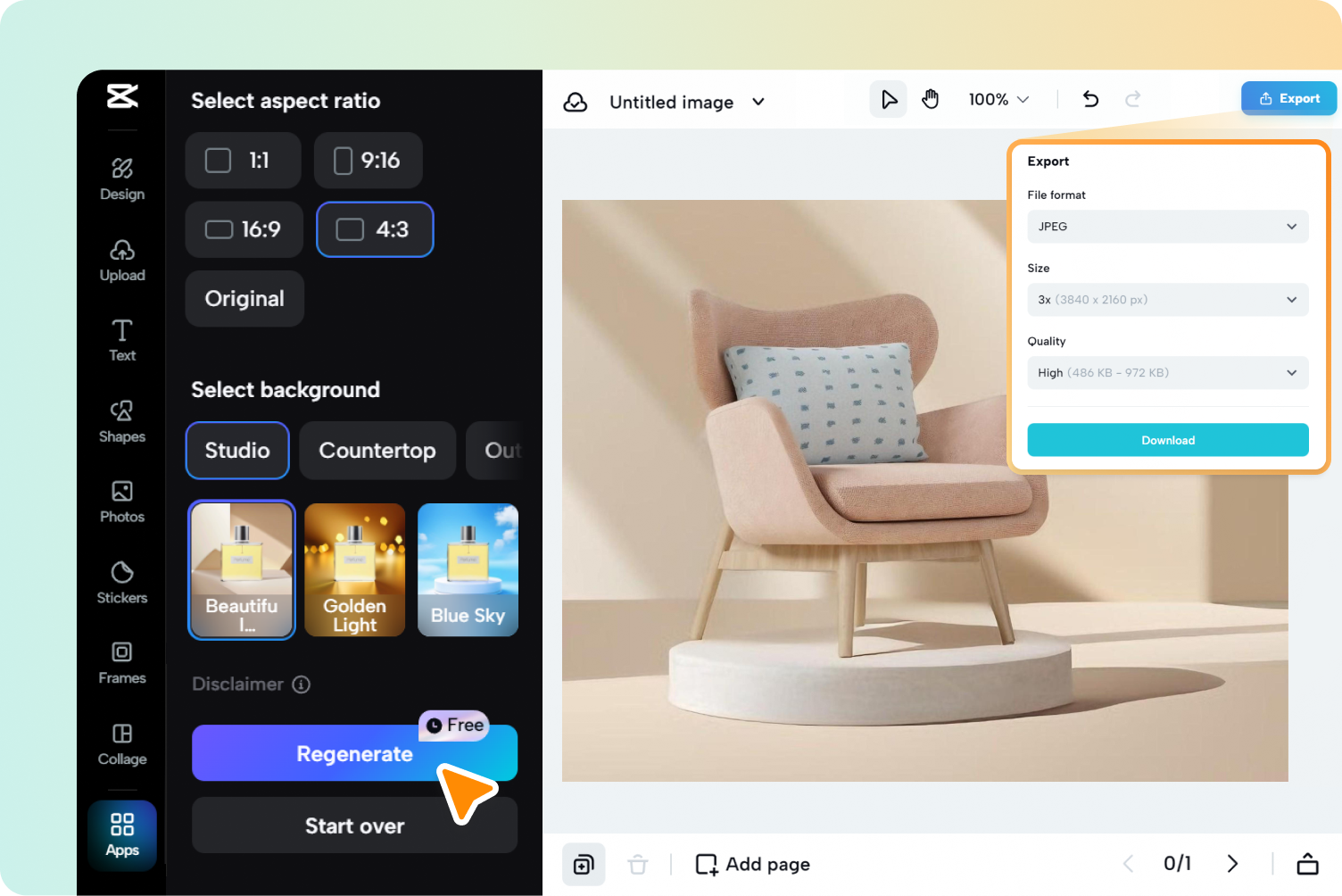 1700816018560. 3. lépés - Optimalizálás és expo